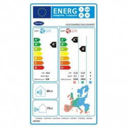 Κλιματιστικό Ντουλάπα Carrier 42QFD048D8S / 38QUS048D8T Inverter 42 000 BTU 3Φ