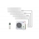 Σετ Cooper & Hunter Multi CHML-U42RK5-NG(O) + CH-S09FTXF-NG(I) + CH-S12FTXF-NG(I) x 3