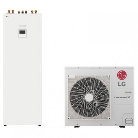 Αντλία θερμότητας Αέρος / Νερού LG THERMA V R32 SPLIT HN0913T.NK0/HU071MR.U44
