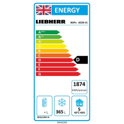 Επαγγελματικός Καταψύκτης Liebherr BGPv 6520 ProfiLine για την αρτοποιία με ψύξη ανακυκλούμενου αέρα
