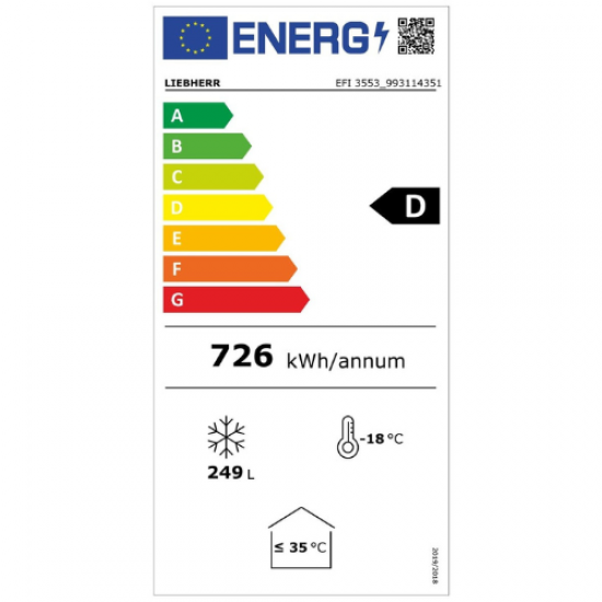 Επαγγελματικός Καταψύκτης Μπαούλο Liebherr EFI 3553