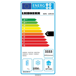 Επαγγελματική Κατάψυξη Liebherr GGPv 1470 ProfiLine με ψύξη ανακυκλούμενου αέρα