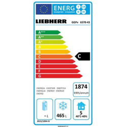 Επαγγελματική Κατάψυξη Liebherr GGPv 6570 ProfiLine με πάνω συμπιεστή