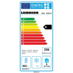 Επαγγελματικό Ψυγείο Liebherr GKPv 6590 ProfiPremiumline με ψύξη ανακυκλούμενου αέρα