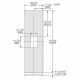 Ανοξείδωτη πρόσοψη MasterCool Miele KFP 2445 ed/cs