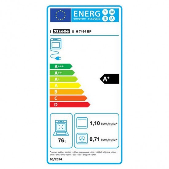 Εντοιχιζόμενος Φούρνος Miele H7464 BP Cleansteel