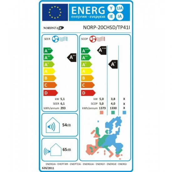 Κλιματιστικό Inverter Nordstar TN PLUS NORP-20CHSD/TP41 I