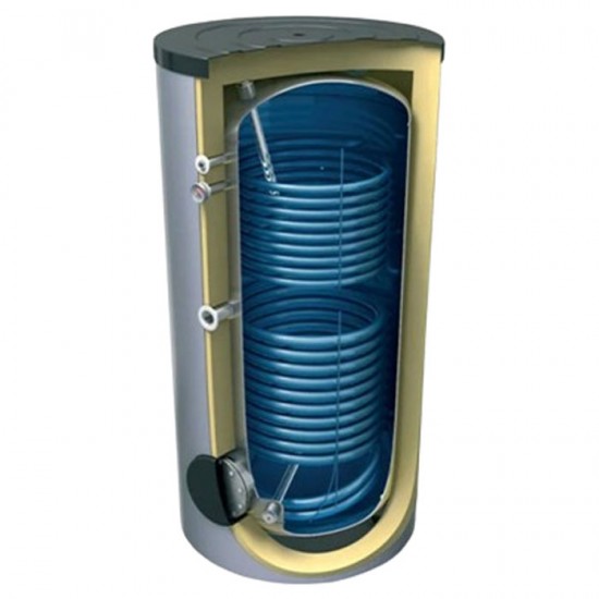 Boiler Tesy EV 2X19 S 300 65 HP Εμαγιέ με 1 διπλό εναλλακτή θερμότητας (305256)