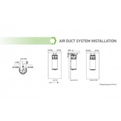 Αντλία Θερμότητας Tesy AquaThermica Compact HPWH 3.2 WH 150 U01 (305969) - επιτοίχια ζεστού νερού χρήσης