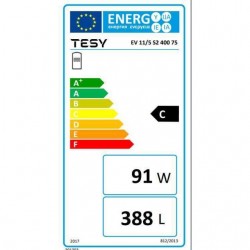 Boiler Εμαγιέ Tesy EV 11/5 S2 400 75 (301393) με 2 εναλλάκτες θερμότητας