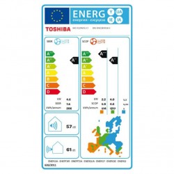 Κλιματιστικό Toshiba Edge Black RAS-B16G3KVSGB-E/RAS-16J2AVSG-E1 Inverter