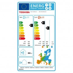 Κλιματιστικό Toshiba Edge Black RAS-B24G3KVSGB-E/RAS-24J2AVSG-E1 Inverter 
